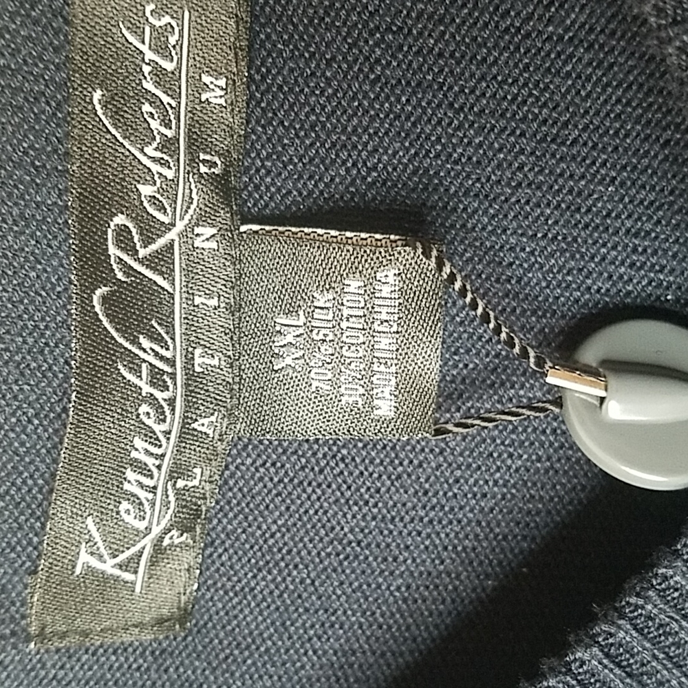 Men's 2xl sweater vest nwt V neckline - Picture 4 of 6